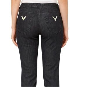 Valentino Red Classic V Black Wash Jeans